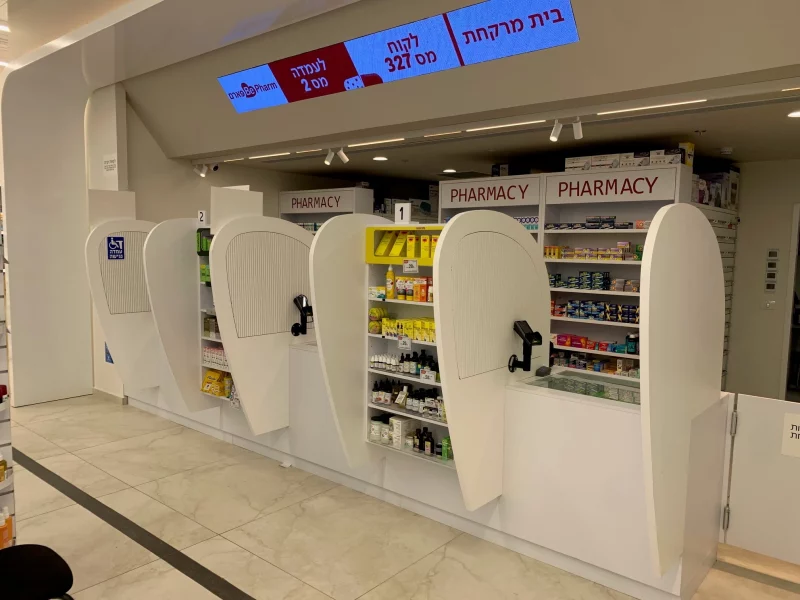 ריהוט ותצוגה לחנויות תיצוג מבית פלרם פור יו